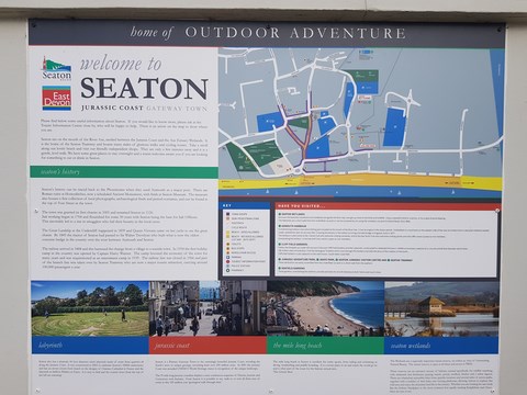 Seaton Town Map