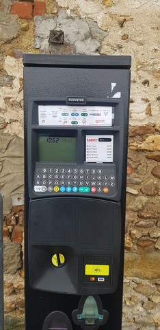 Seaton Underfleet Parking Machine