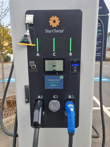 Premier Inn Seaton Car park Car Charging 1