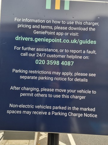 Premier Inn Seaton Car park Car Charging 1