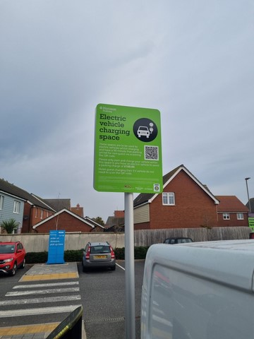 Premier Inn Seaton Car park Car Charging 1