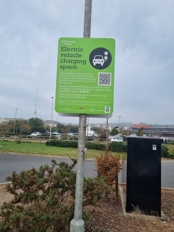 Premier Inn Seaton Car park Car Charging 1