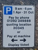 Parking restrictions on Seaton Esplanade